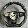 Customised Carbon Fiber Steering Wheel For Volkswagen Vw Golf Mk7 R