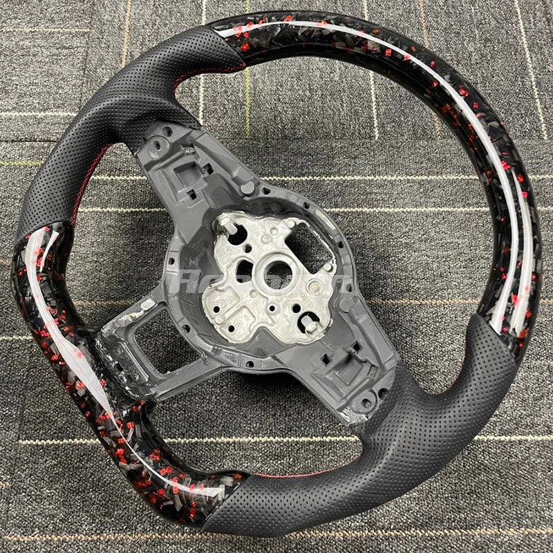 Forging Carbon Fiber Steering Wheel For Mk7.5 Gti R For Volkswagen