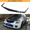 Black PU Front Bumper Lip Spoiler For Cadillac CTS-V Coupe Sedan Wagon