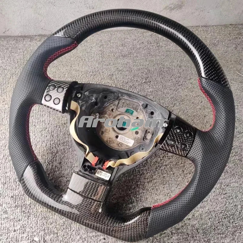 Customize Carbon Fiber Steering Wheel For Volkswagen VW Golf GTI 5 V