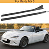 Carbon Fiber Car Side Skirts Bumper Aprons for Mazda MX 5 ND Miata