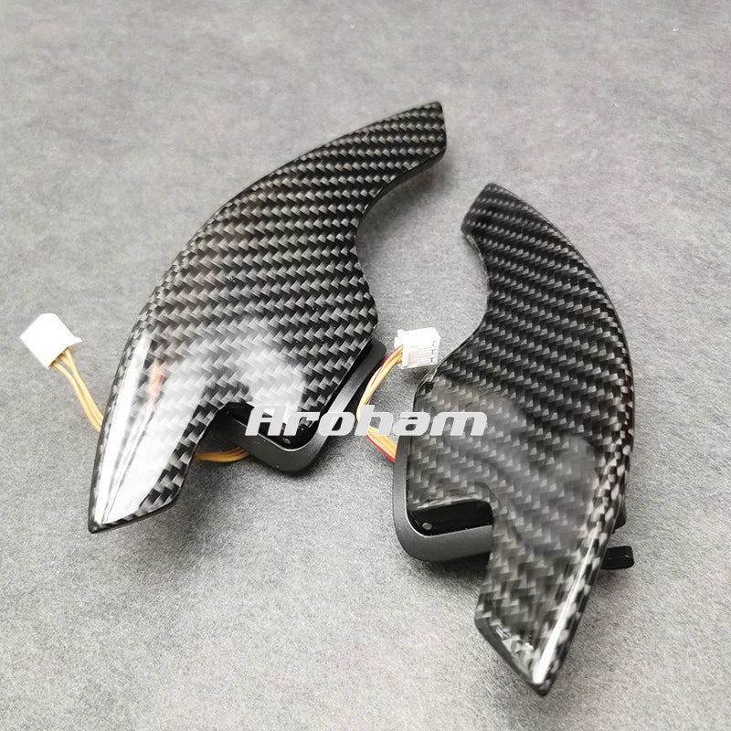 Carbon Fiber Extended Paddle Shifters For Audi R8 TT 5.2 TFSI Quattro