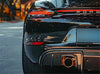 Perfectly fitted GT4 Style Carbon Fiber Rear diffuser exhaust pipe for