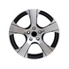 Casting Wheels Aluminum Alloy Rim Passenger Car 6 hole gray car wheel