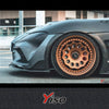 FOR Toyota Bull Devil SUPRA A90 modified ARTISAN carbon fiber  Wheel