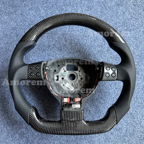 Customised Carbon Fiber Steering Wheel For Volkswagen VW Golf 5 Mk5