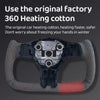 Yoke Steering Wheel With Heating For Tesla Model 3 Y Napa Leather