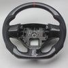 Replacement Real Carbon Fiber Steering Wheel with Leather for