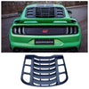 For Ford Mustang 2015-2023 High Quality ABS Black Rear Louvers Rear