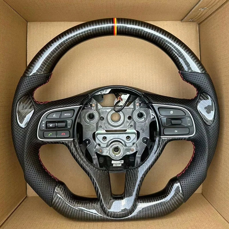 Aroham Customized Carbon Fiber Race Steering Wheel For Kia K5 2016