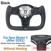 370MM YoKe Steering Wheel For Tesla Model 3/Y 2023 Accessories With