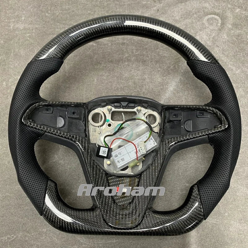 Aroham Customized High Quality Carbon Fiber Steering Wheel With