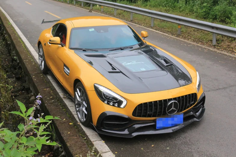 For Mercedes-Benz AMG GT/GTS 2016-2022 High Quality Carbon Fiber Clear
