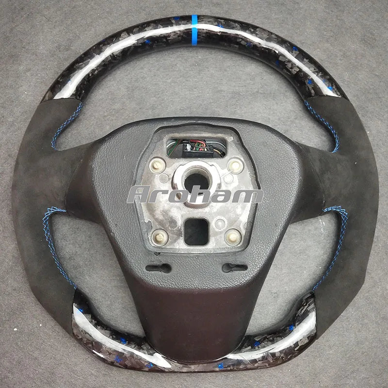 Customized Racing Carbon Fiber Steering Wheel For Opel Mokka 2012-2019