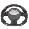Carbon Fiber Steering Wheel Suede Fit for Audi B8.5 RS3 RS4 RS5 RS6 S7