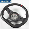 Real Glossy Carbon Fiber Steering Wheel for Volkswagen VW Golf 7 GTI R