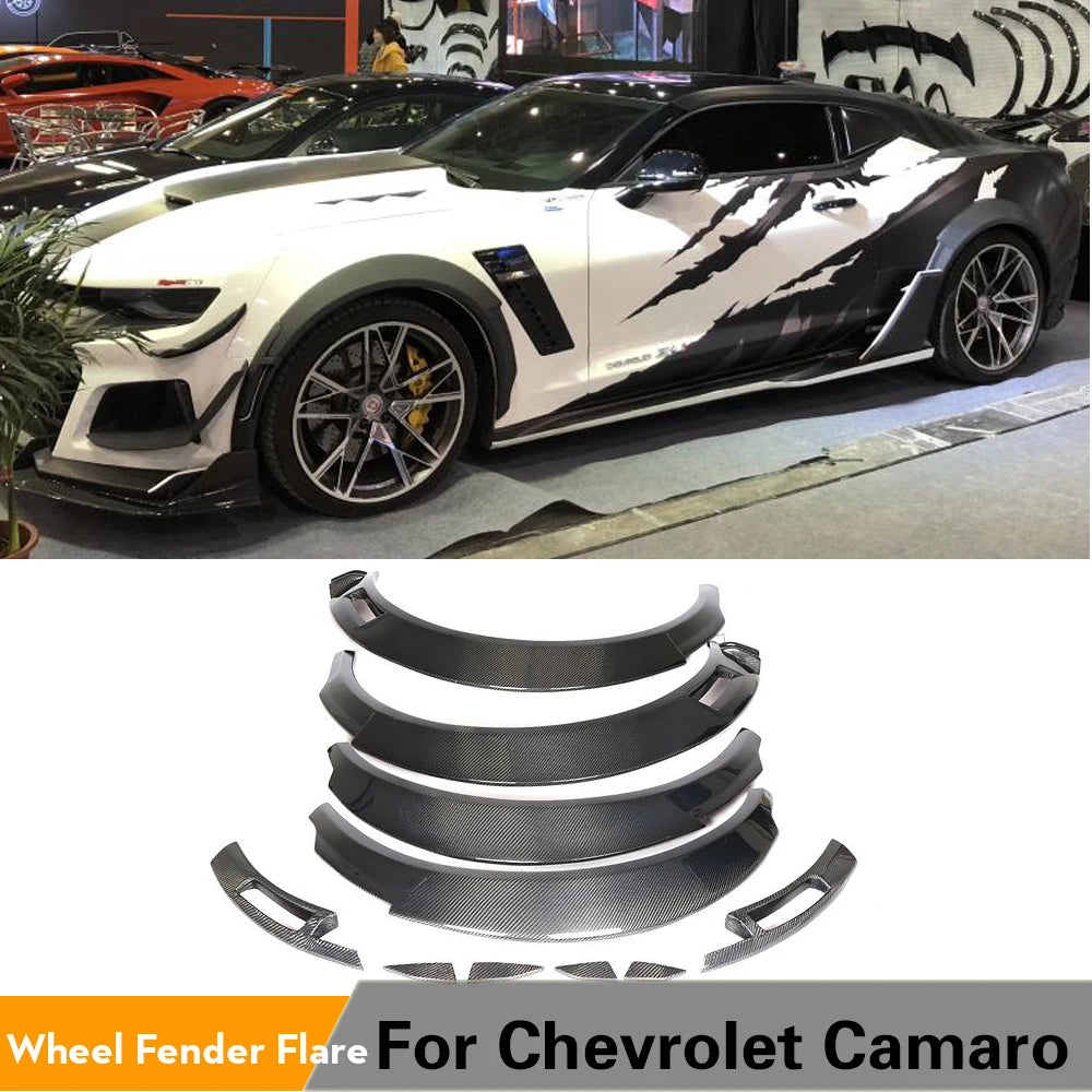 High Quality Carbon Fiber Car Wheel Arch Fender Flares for Chevrolet