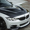 Upgrade Modification Front Engine Hood Bonnet Covers for BMW F30 340i
