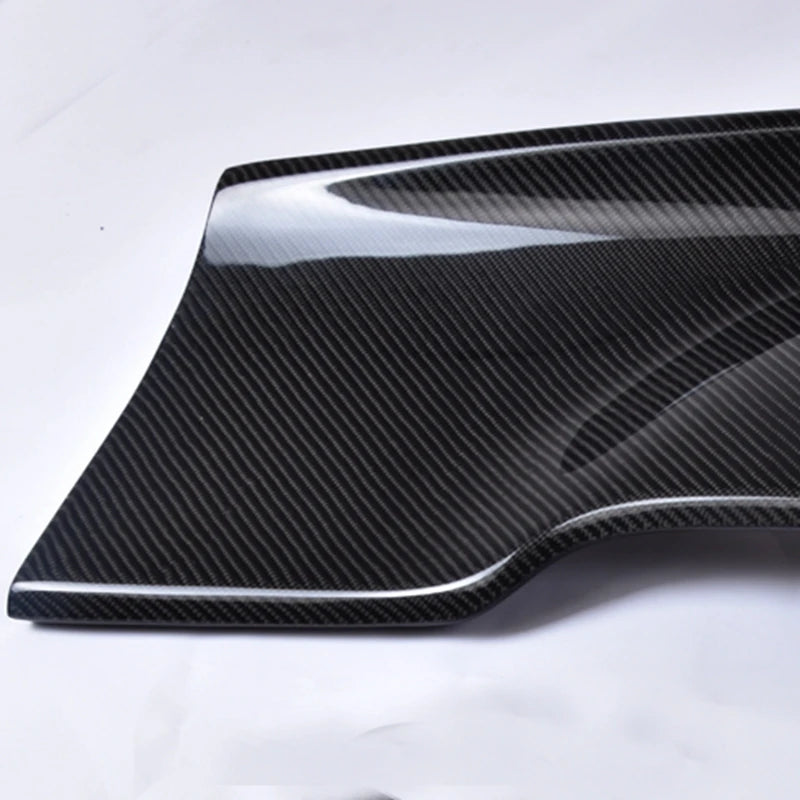 Carbon fiber Car Rear Roof Trunk Spoiler Wing For 2010 2011 2012 2013