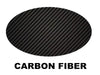 V Style Real Carbon Fiber Side Extension Body Skirts Kit Lip Cover For