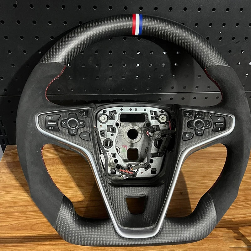 Aroham Customized Carbon Fiber Steering Wheel For Vauxhall Insignia